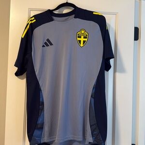 Brand New Adidas Sweden Soccer Jersey